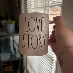 Rae Dunn Disney Love Story Belle Princess Mug